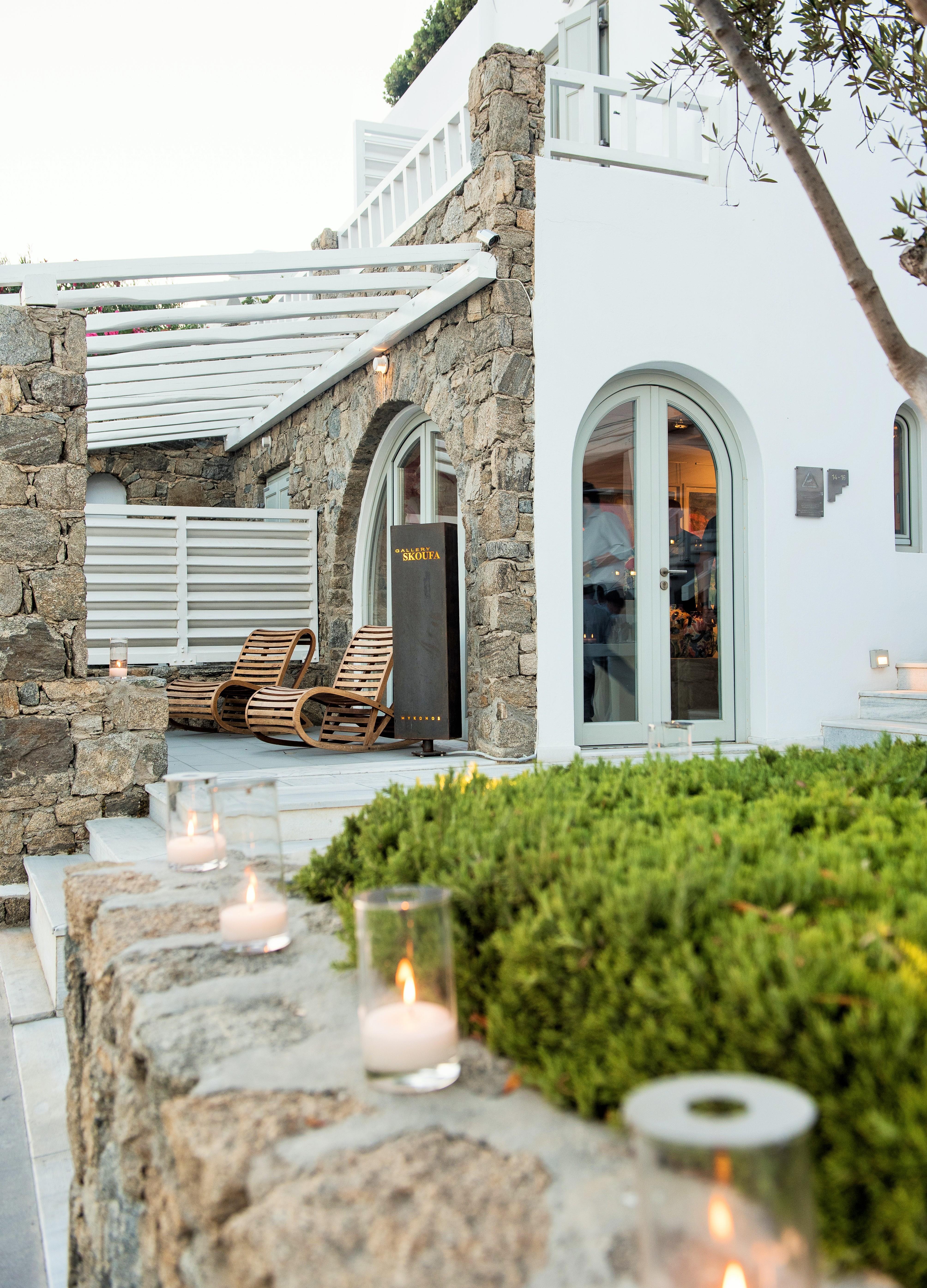 Отель Grace Mykonos Агиос-Стефанос Экстерьер фото