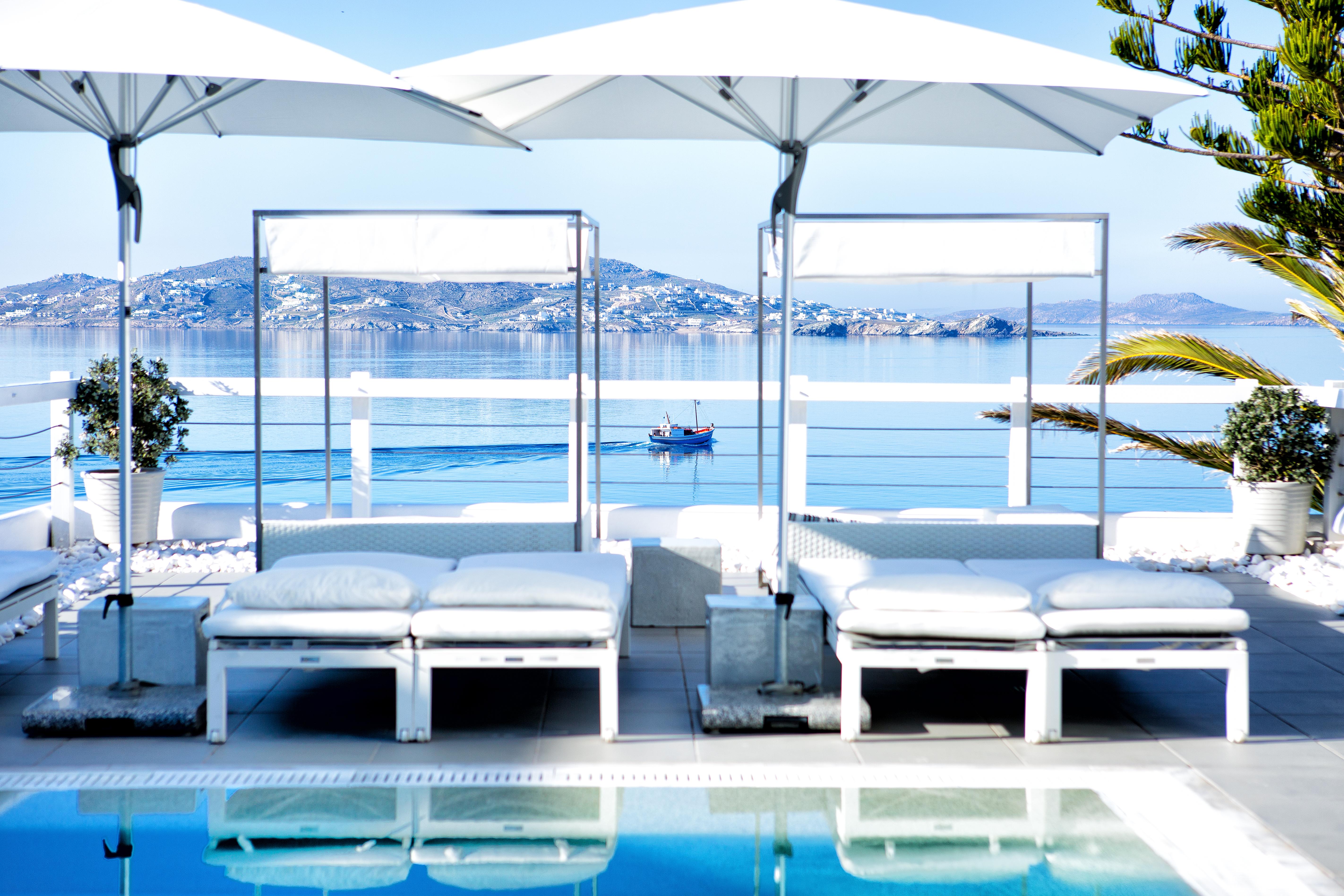 Отель Grace Mykonos Агиос-Стефанос Экстерьер фото