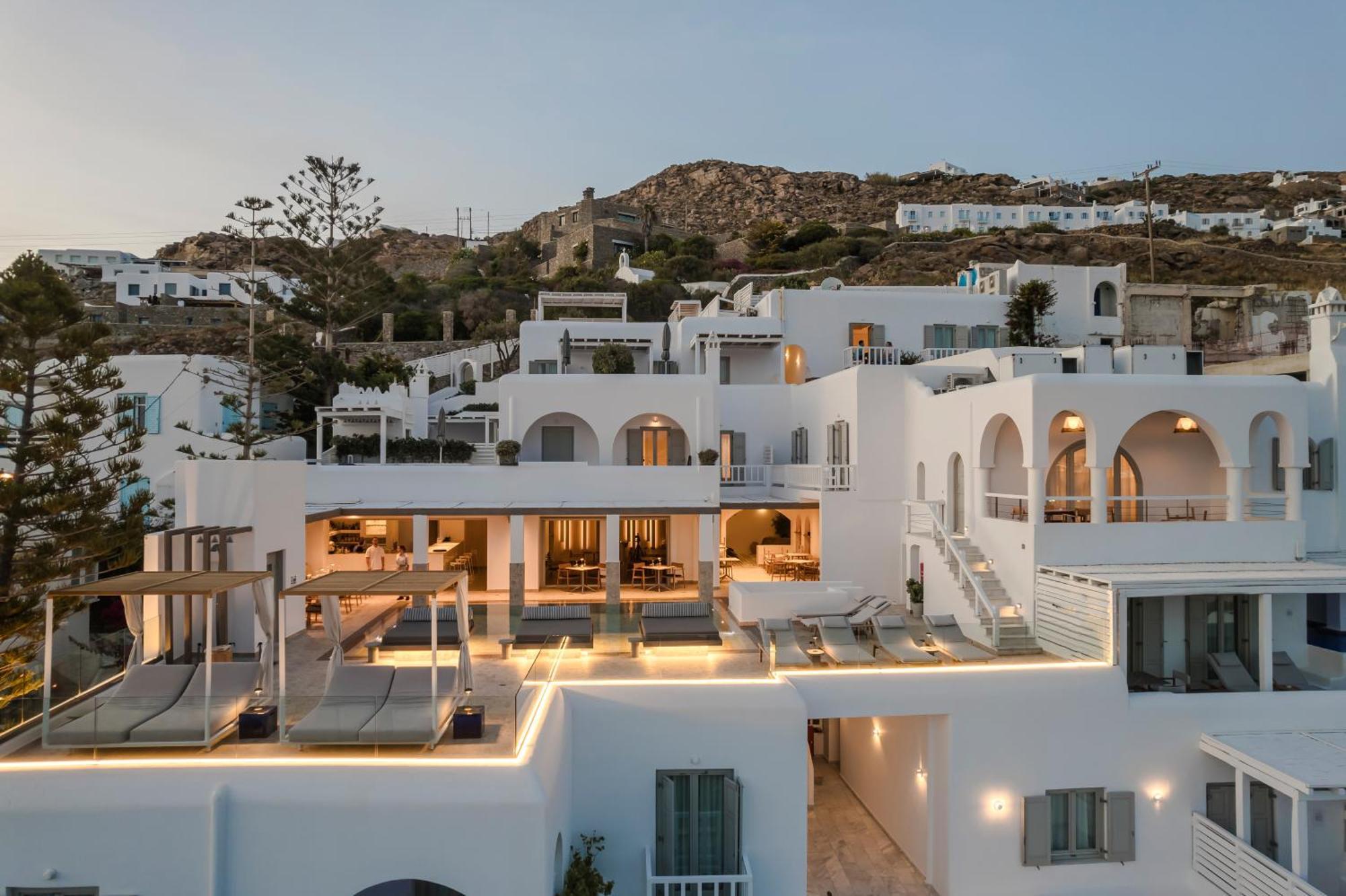 Отель Grace Mykonos Агиос-Стефанос Экстерьер фото