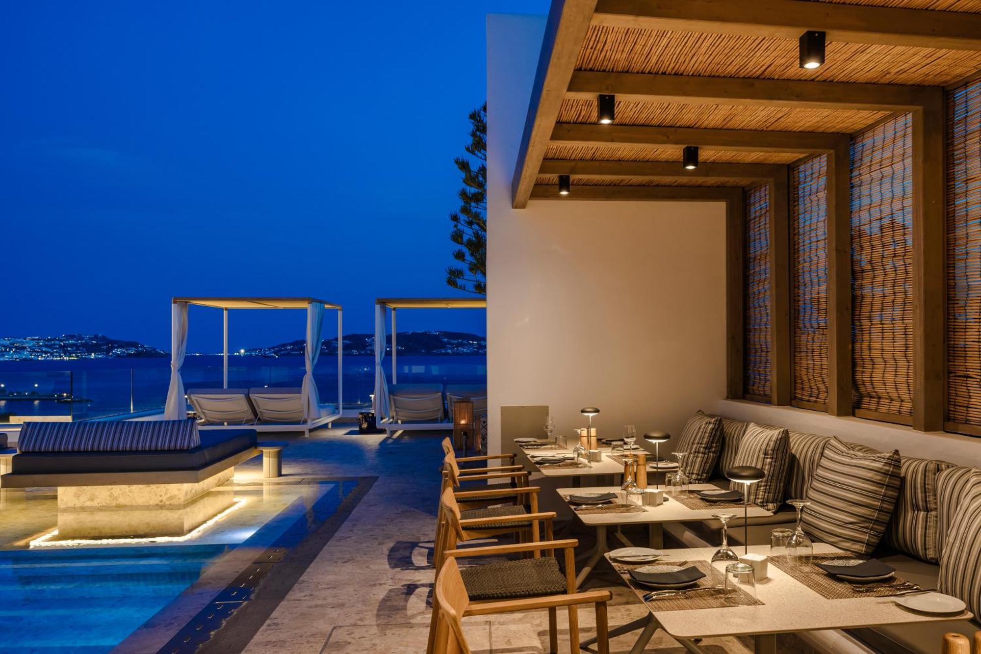Отель Grace Mykonos Агиос-Стефанос Экстерьер фото