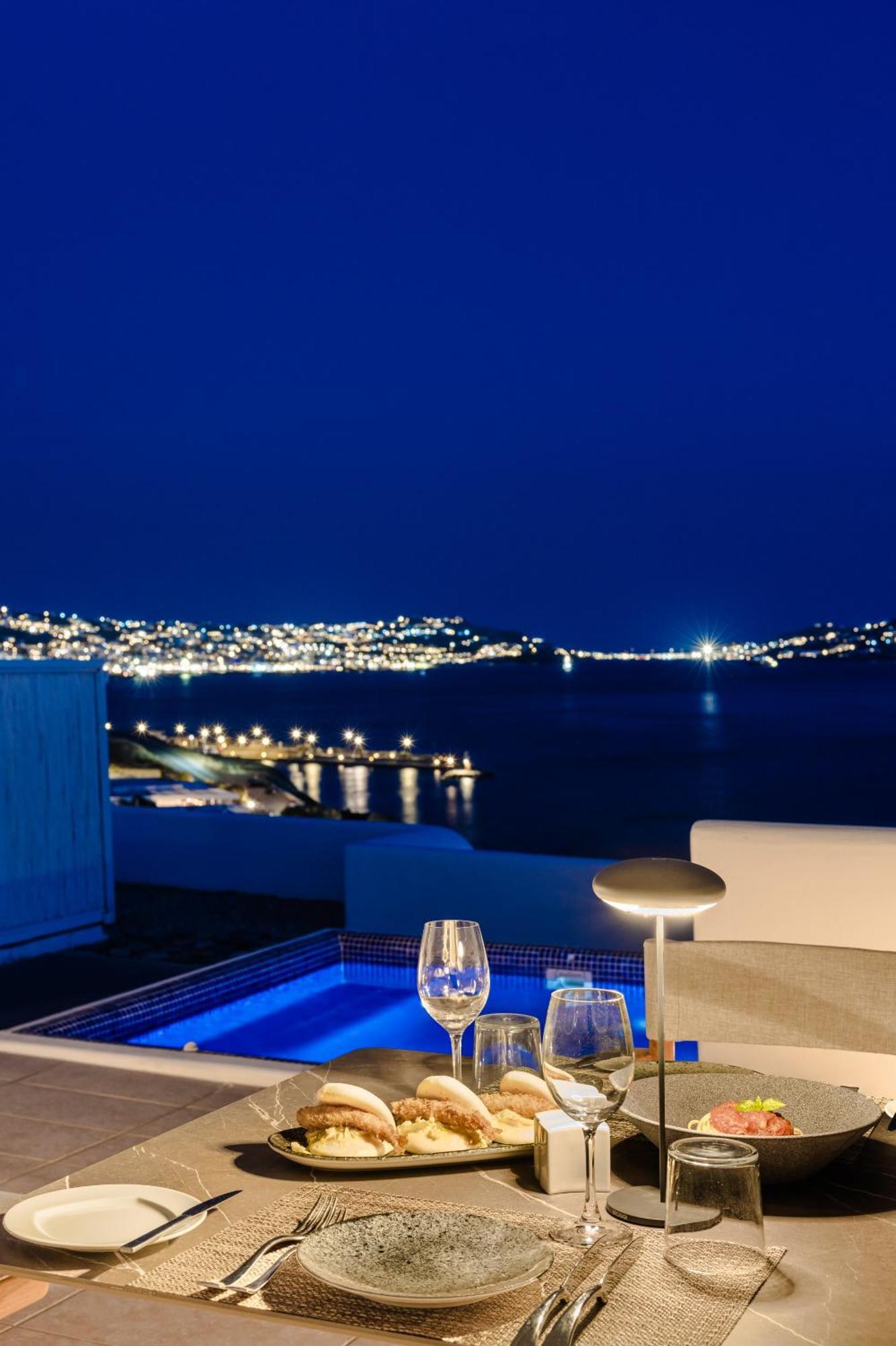 Отель Grace Mykonos Агиос-Стефанос Экстерьер фото